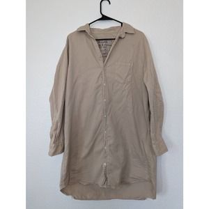 Frank and Eileen Mary Shirt Dress tan XL